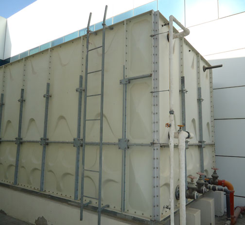 grp panel water tank supplier in uae